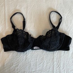 sexy black VS bra